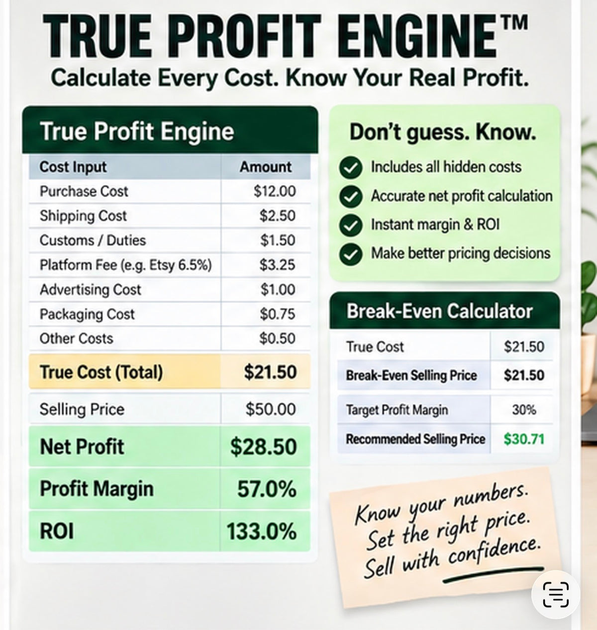 Reseller Profit OS – Smart Profit, Pricing & Inventory System